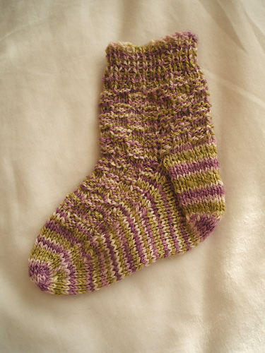 Toddler basketweave socks