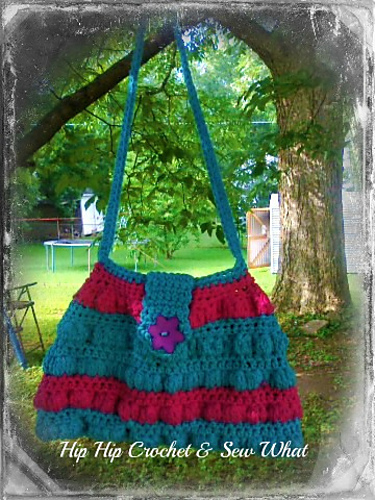 Bobble Stitch Shoulder Bag