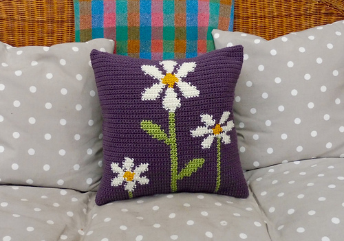 Pretty Flower Cushion