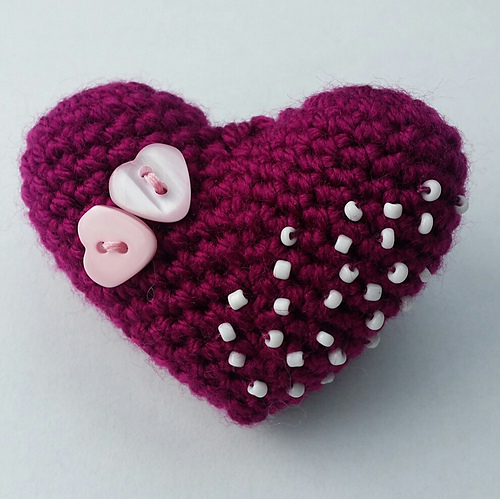 Amigurumi heart