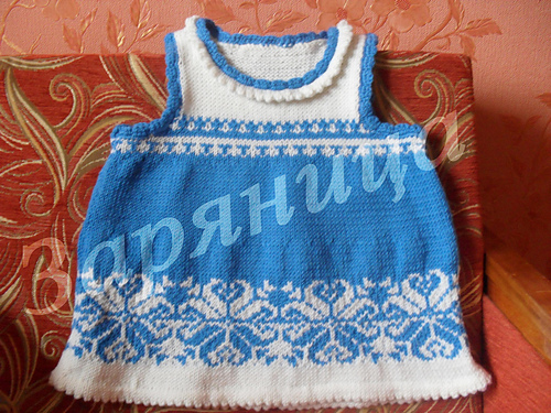 Сарафан "Зимушка"