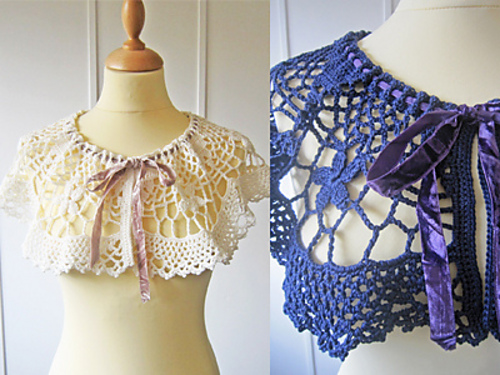 Floral Garland Capelet