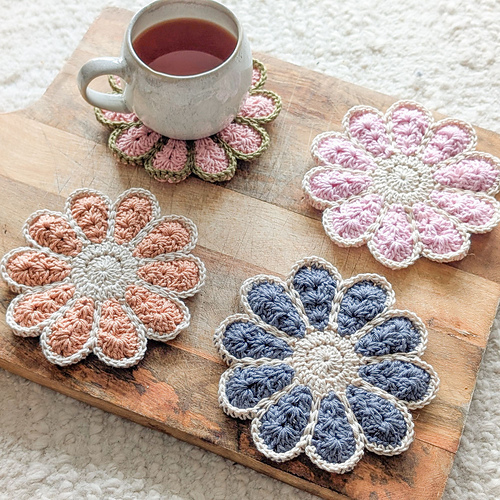 Vintage Flower Coaster