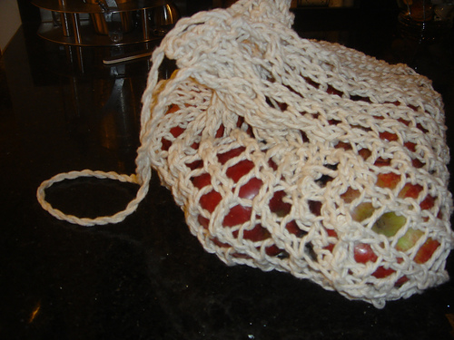 Clean up the world produce bag