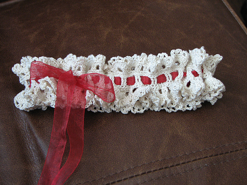 Springtime Lace Garter