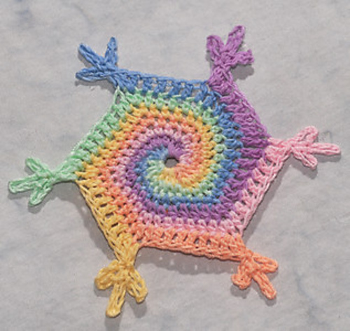 Lollipop Snowflake and Hat
