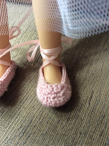 ballet shoes for doll