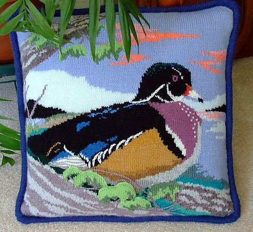 Wood Duck Pillow