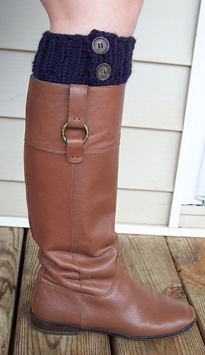 Livvy's Button Cuff Boot Topper