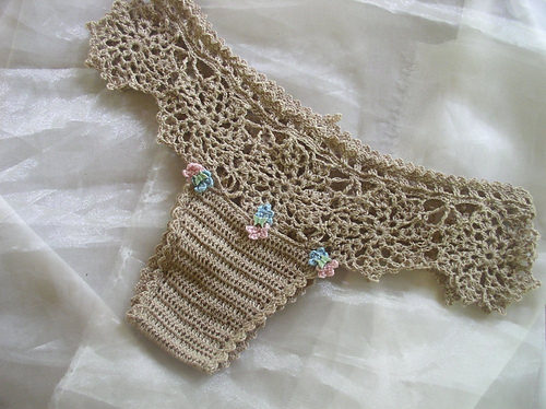Motif Lace Tanga