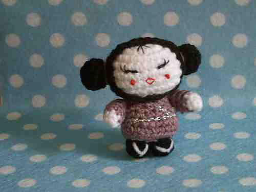 Amigurumi little Geisha