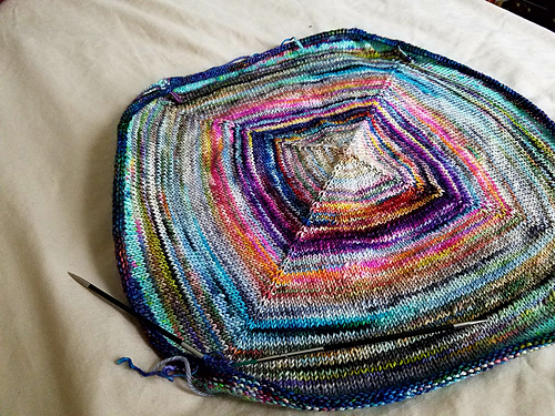 Giant Square Scrap Blanket