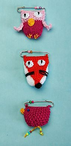 Quirky brooches