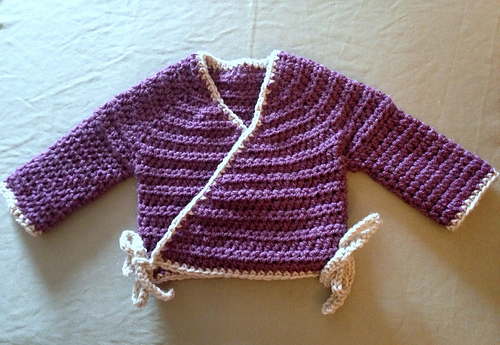 Newborn Wrap Sweater