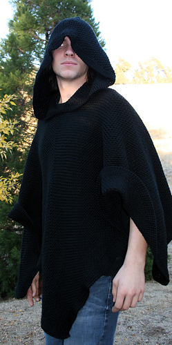 The Biker Hooded Poncho