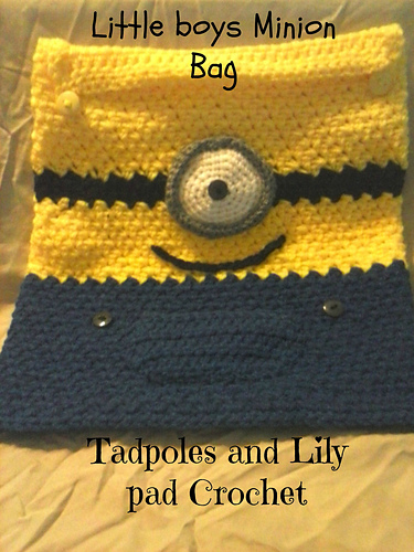 Little Boys Minion Inspired Bag