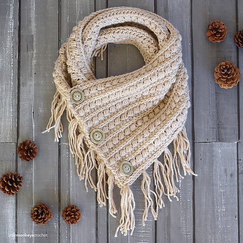Malia Buttoned Cowl