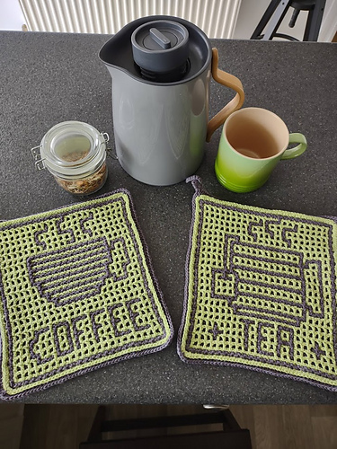 Potholder - Tea & Coffee
