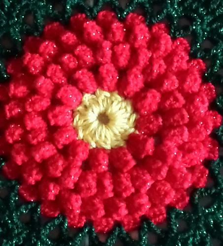 Berry Christmas Doily