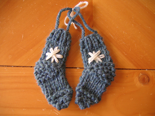 Sock-Shaped Knitting