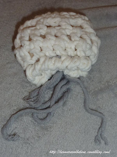 Pochette à savon ( washcloth )