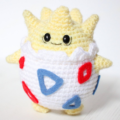 Togepi Pokemon Amigurumi