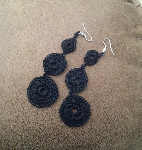 Circle Drop Earrings