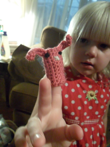 Little Bunny Finger Puppet