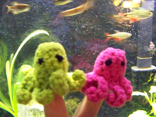 Octopus Finger Puppet