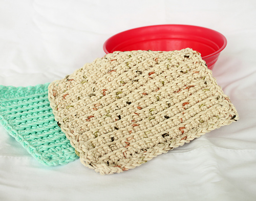 Easy Ridged Dishcloth