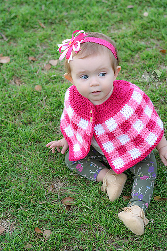 Plaid Cape
