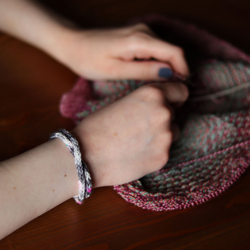 Knitter's Wrap Bracelet