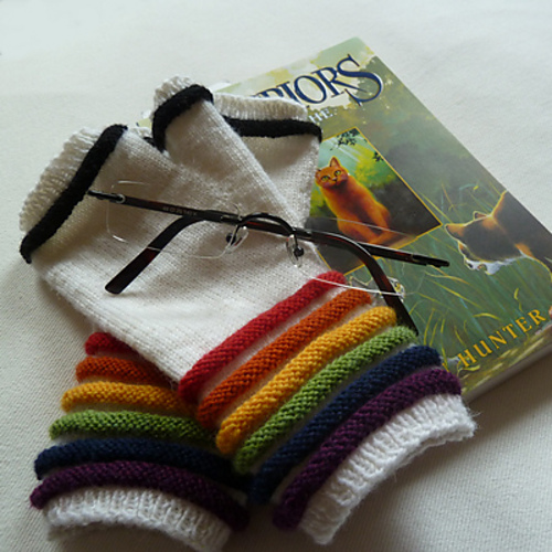Ringele (fingerless mitts)