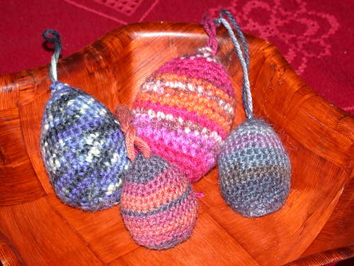 Easter egg amigurumi