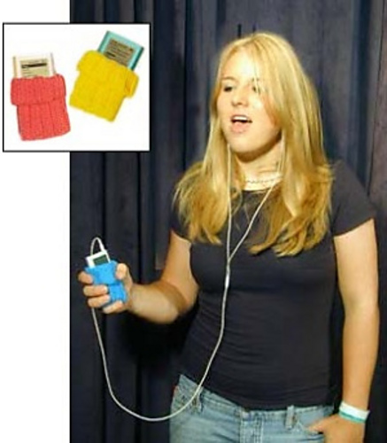 iPod / iPhone Sock (crochet)