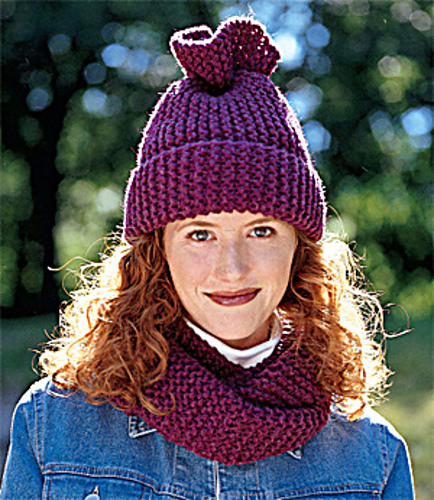 Tube Moebius Scarf and Hat (Hat)