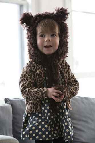 Fuzzy Bear Hood