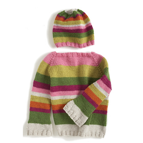 Hipster Sweater and Hat