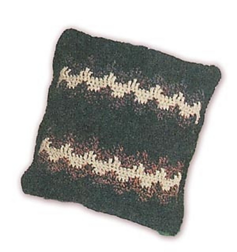 Peaks of Interest Afghan and Pillow (Pillow)