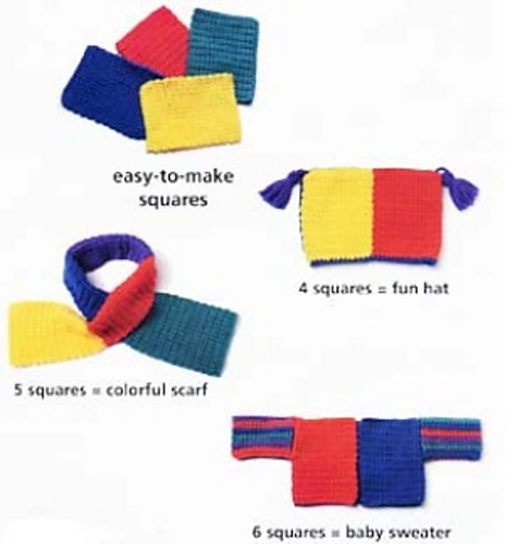 Squares (Crochet) #20187
