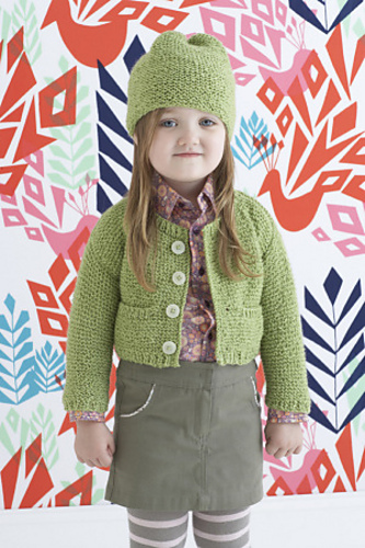 Isabel Cardigan and Hat