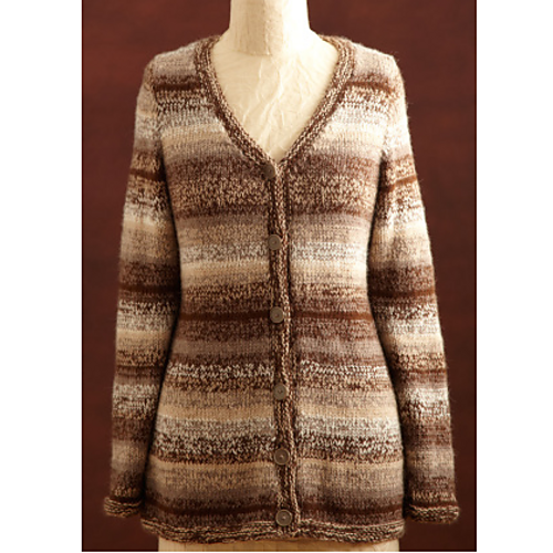 Heather Brown Cardigan