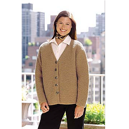 Quick-Knit Classic Cardigan