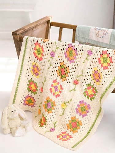 Posy Granny Baby Blanket