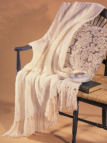 Fancy Rib Throw