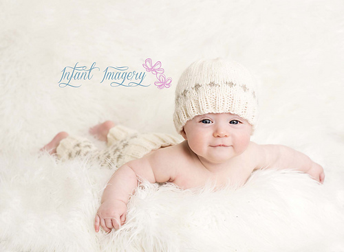 Snowflake Pants and Beanie Set