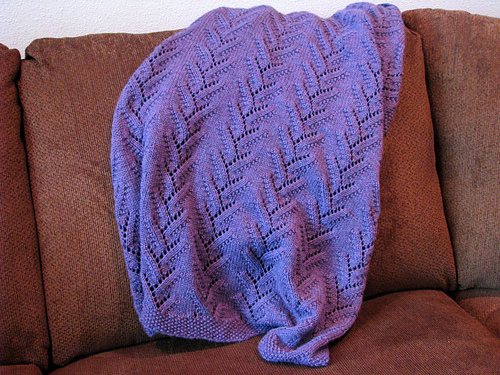 Valley of Lilies Baby Blanket