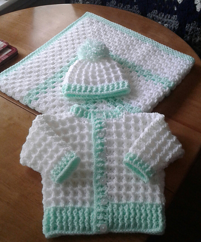 Peyton Baby Cardigan & Hat