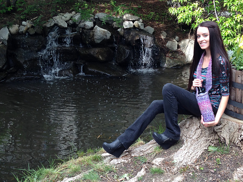 Wine /  Water / Beer Bottle holder or sling koozie