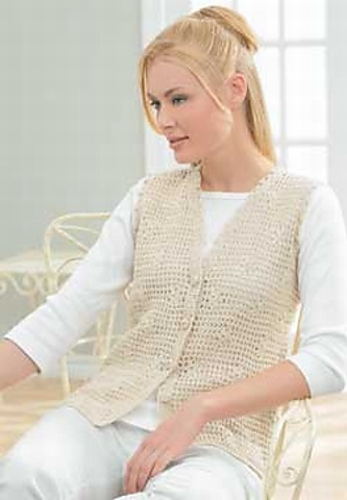 Daisy Mesh Vest